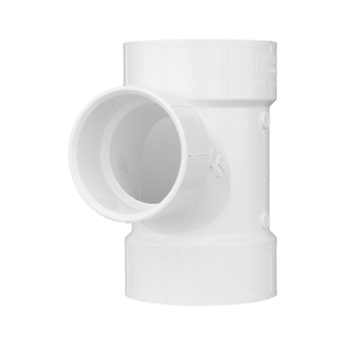 Pipe Connectors - Charlotte - Tee,PVC-401