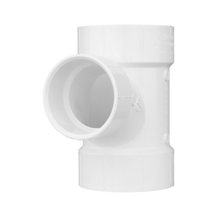 Pipe Connectors - Charlotte - Tee,PVC-400