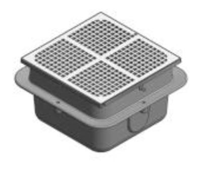 Plumbing Fixtures - Wade - Floor Sink Grate -