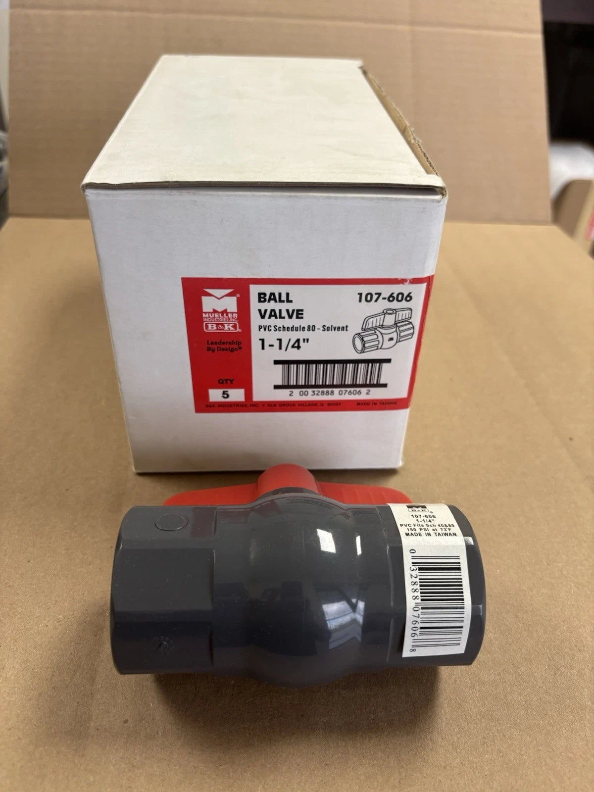 Pipe Connectors Mueller Ball Valve